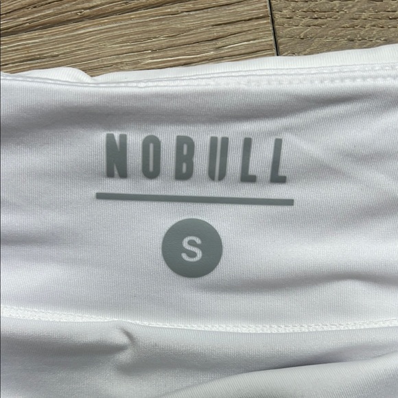 Nobull project athletic white shorts. Size small. - Picture 2 of 3